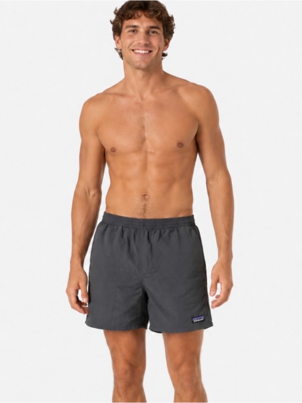 PATAGONIA | Men's 7" Baggies Gray Lined Swim Board Shorts Trunks Sz. XS